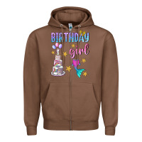 Chestnut birthday girl Zipper Hoodie - BundleAndBundleShop