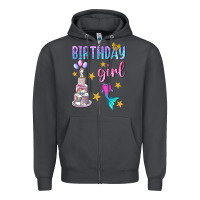 Smoke birthday girl Zipper Hoodie - BundleAndBundleShop