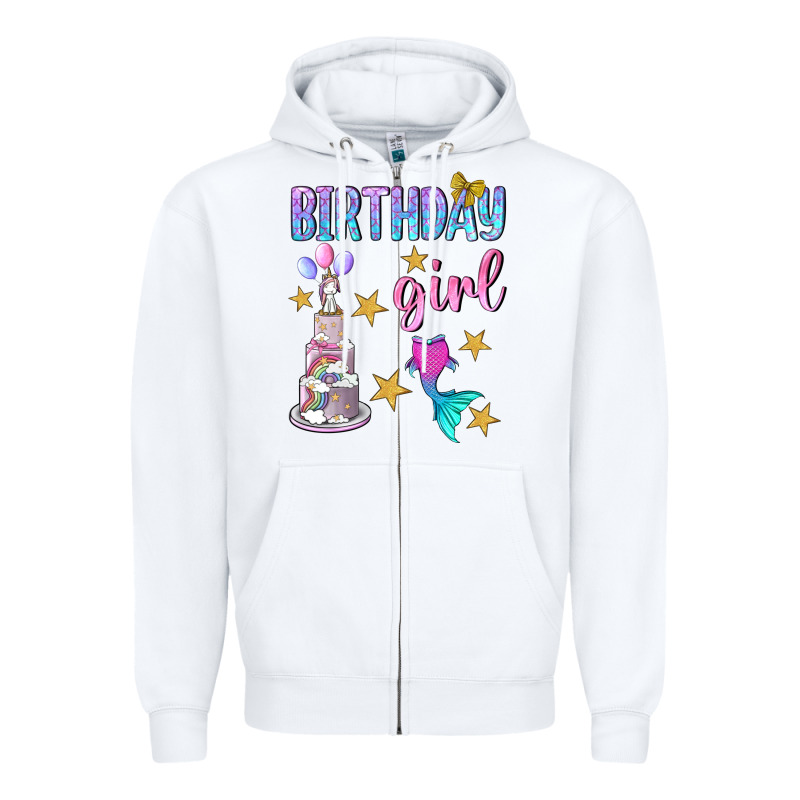Birthday Girl Zipper Hoodie by BundleAndBundleShop | Teevron