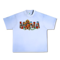 Grape Ice Our Lady of Guadalupe Mama Urban Heavy Tee - texasbilliewilder