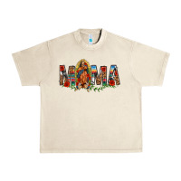 Sandshell Our Lady of Guadalupe Mama Urban Heavy Tee - texasbilliewilder
