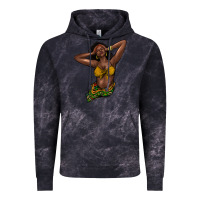 Cloud Black black woman Vintage Hoodie - NancyCooperArtShop
