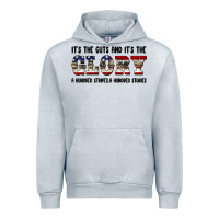 Heather Grey veteran glory Urban Hoodie - BarkalooDesign