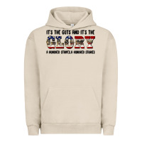 Pigment French Oak veteran glory Urban Hoodie - BarkalooDesign
