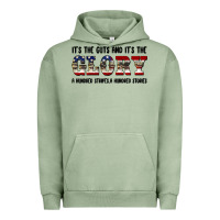 Pigment Oil Green veteran glory Urban Hoodie - BarkalooDesign