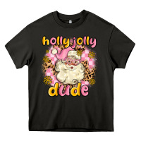 Asphalt holly jolly dude Heavy Core Tee - MaliasSmallBusiness