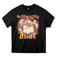 Black holly jolly dude Heavy Core Tee - MaliasSmallBusiness