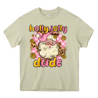 Mossy holly jolly dude Heavy Core Tee - MaliasSmallBusiness