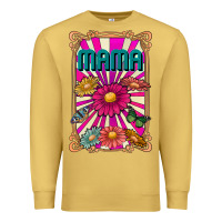 Antique Gold mama Premium Sweatshirt - CowhideDigitalArt