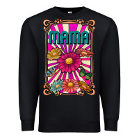 Black mama Premium Sweatshirt - CowhideDigitalArt