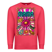 Cardinal mama Premium Sweatshirt - CowhideDigitalArt