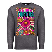 Charcoal Heather mama Premium Sweatshirt - CowhideDigitalArt
