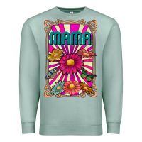 Seafoam mama Premium Sweatshirt - CowhideDigitalArt