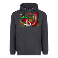 Smoke cowboy merry christmas Heavyweight Hoodie - CowhideDigitalArt