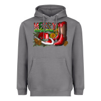 Storm cowboy merry christmas Heavyweight Hoodie - CowhideDigitalArt