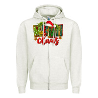 Christmas Mimi Claus Zipper Hoodie | Teevron