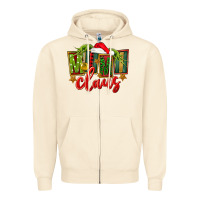 Sandshell christmas mimi claus Zipper Hoodie - FaDigitalArtStudio