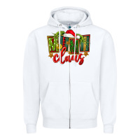 White christmas mimi claus Zipper Hoodie - FaDigitalArtStudio