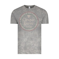 Cloud Rock cinque terre italia gift for italian mediterranean travelers t shirt Vintage Tee - baoMotion