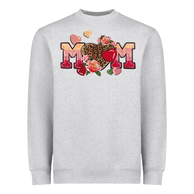 Valentine's Day Mom Heavyweight Sweatshirt by FaDigitalArtStudio | Teevron