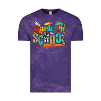 Cloud Purple back to school Vintage Tee - NancyCooperArtShop