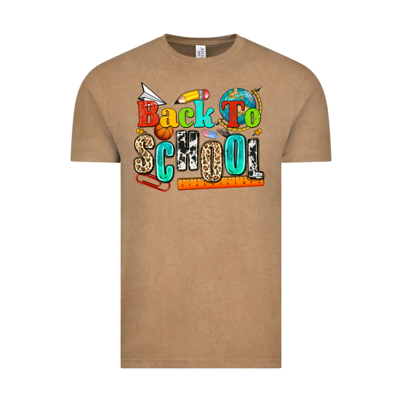 Back To School Vintage Tee by NancyCooperArtShop | Teevron