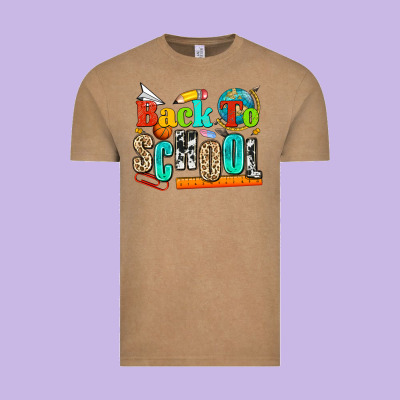 Back To School Vintage Tee Designed By Nancycooperartshop