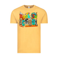Vintage Mustard back to school Vintage Tee - NancyCooperArtShop