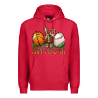 Cardinal Happy Easter Sports Premium Hoodie - BundleAndBundleShop