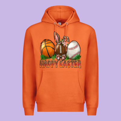 Happy Easter Sports Premium Hoodie Designed By Bundleandbundleshop