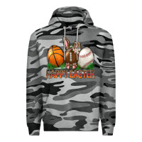 Slate Camo Happy Easter Sports Premium Hoodie - BundleAndBundleShop