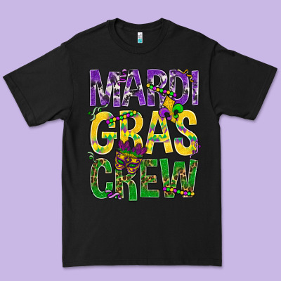 Mardi Gras Crew Premium Tee Designed By Bundleandbundleshop