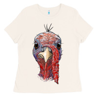 Bone gobble face Ladies Tee - RanaPortraitStore