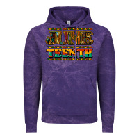 Cloud Purple juneteenth Vintage Hoodie - NancyCooperArtShop