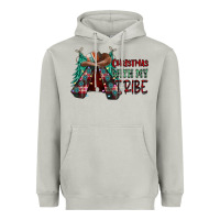 Moon Dust Christmas with tribe Heavyweight Hoodie - CowhideDigitalArt