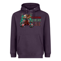 Plum Christmas with tribe Heavyweight Hoodie - CowhideDigitalArt