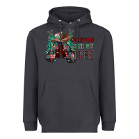 Smoke Christmas with tribe Heavyweight Hoodie - CowhideDigitalArt