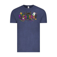 Vintage Denim mardi gras school secretary Vintage Tee - texasbilliewilder