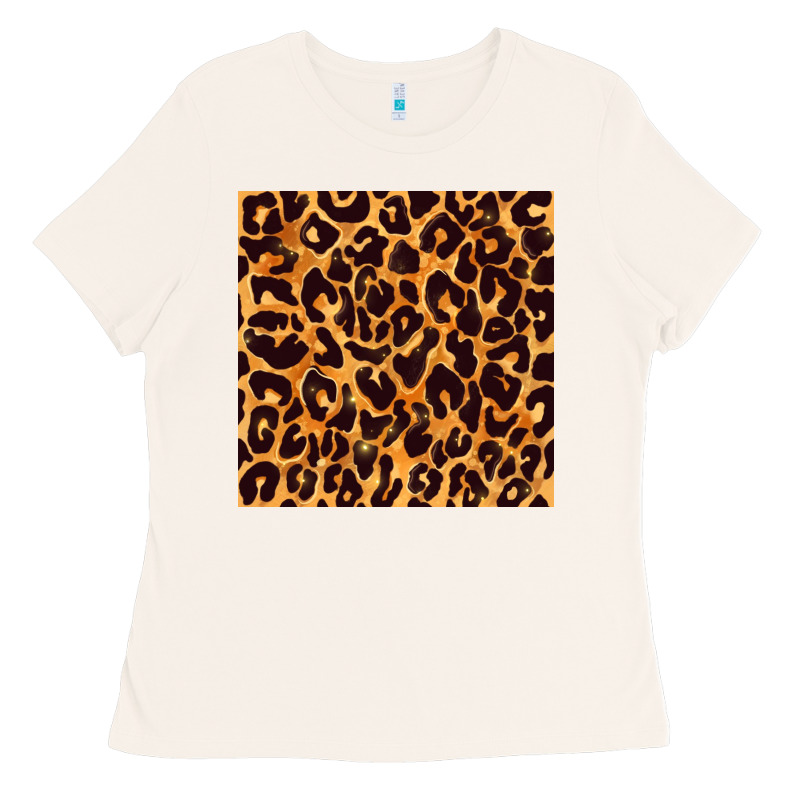 Leopard Seamless Pattern Bbs Ladies Tee by BundleAndBundleShop | Teevron