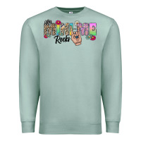 Seafoam my mini me rocks Premium Sweatshirt - CowhideDigitalArt