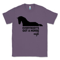Lavender everybody's gotta horse neigh Classic Tee - Bettercallsaul
