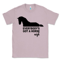 Lilac everybody's gotta horse neigh Classic Tee - Bettercallsaul