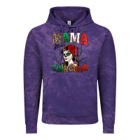 Cloud Purple La Mama Mas Chingona Vintage Hoodie - texasbilliewilder