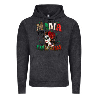 Vintage Black La Mama Mas Chingona Vintage Hoodie - texasbilliewilder