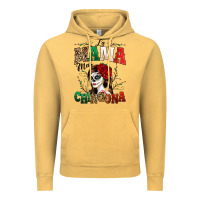 Vintage Mustard La Mama Mas Chingona Vintage Hoodie - texasbilliewilder