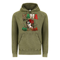 Vintage Olive La Mama Mas Chingona Vintage Hoodie - texasbilliewilder