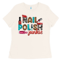 Bone nail polish junkie bbs Ladies Tee - BundleAndBundleShop