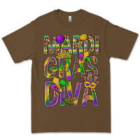 Cacao Mardi Gras diva Premium Tee - BundleAndBundleShop