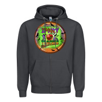 Smoke Spooky Teacher Zipper Hoodie - BundleAndBundleShop
