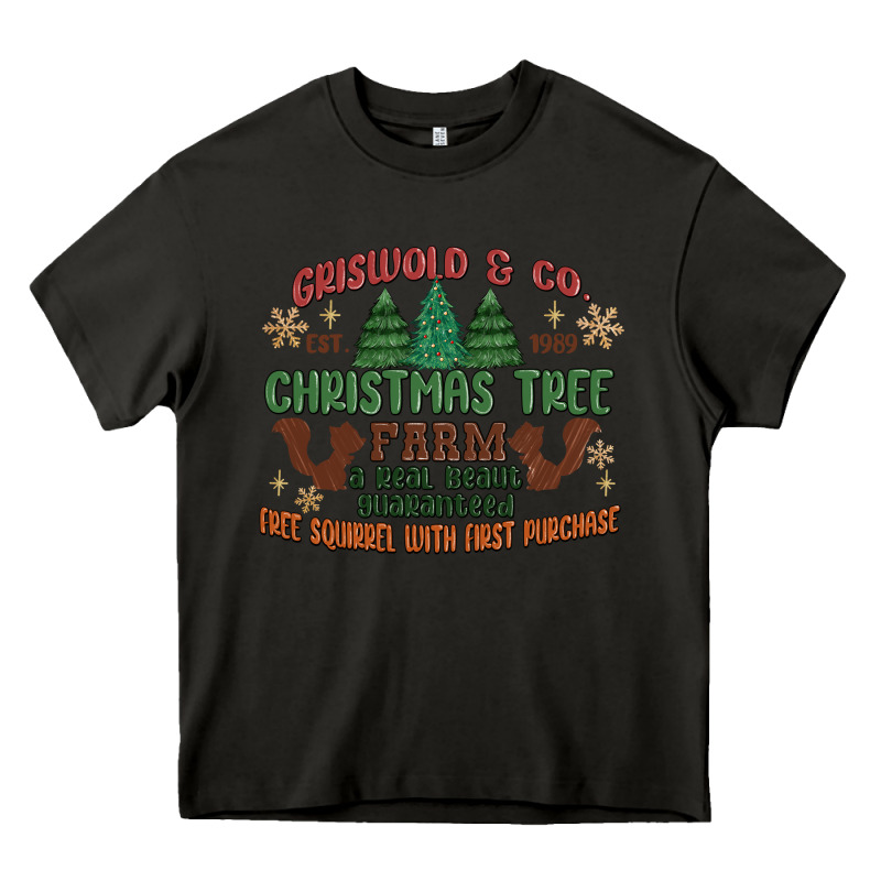 Griswold Christmas Tree Farm Heavy Core Tee by MaliasSmallBusiness | Teevron
